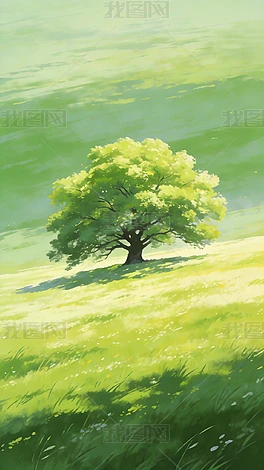 ��ͨˮīͥԺ�羰��ɫ�廭ͼ���廭