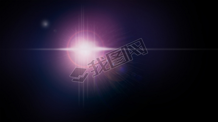 Lens flare camera photography light effect. Pink, blue and white blurry lines, spots, specs, dots, g