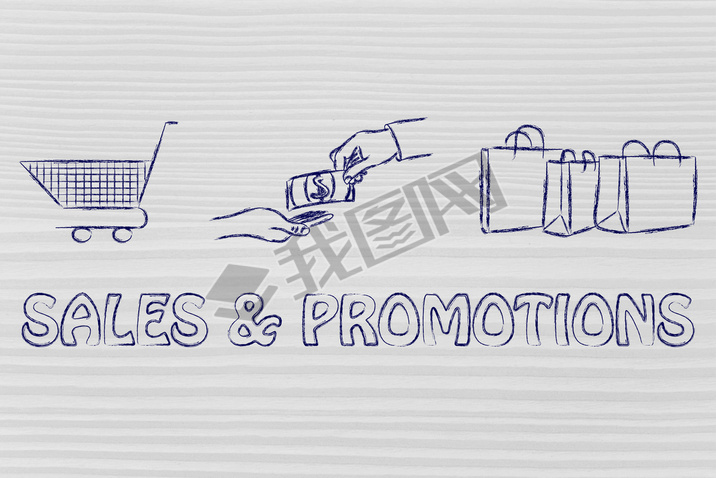 Sales  promotions illustration