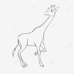 giraffe clipart black and white ¹ͷ߸