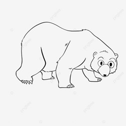bear clipart black and white ͨ߸ߵС