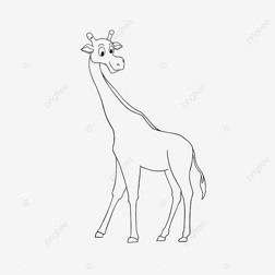 giraffe clipart black and white ¹ͷɰͯ