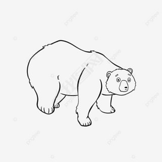 bear clipart black and white ֻͨڰ߸