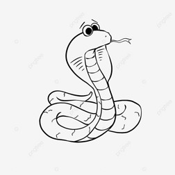 snake clipart black and white Сߺڰ׼