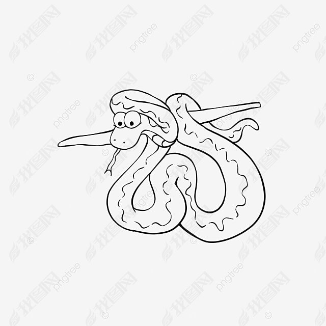 snake clipart black and white ֻڰС߸