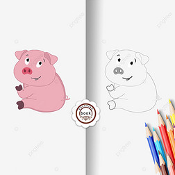 pig clipart black and white ͯڰ߸