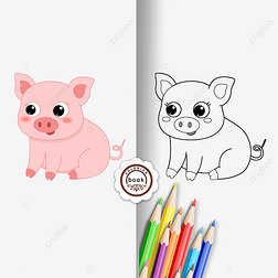pig clipart black and white ۺڰ߸