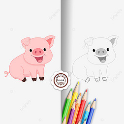 pig clipart black and white ڰ߸