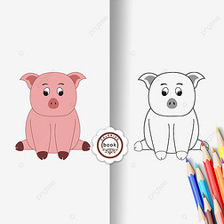 pig clipart black and white Ϳɫڰ߸