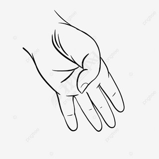 Ȼƶhand black and white clipart