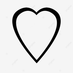 heart clipart black and white߱Ⱞ