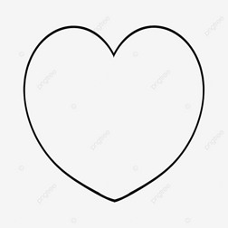 heart clipart black and whiteԲ