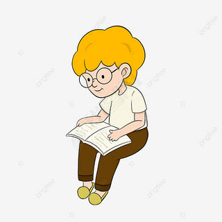 微笑书呆子剪贴画