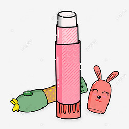 卡通文具彩色胶棒