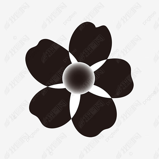 껨ڰ׼flower clipart black and white