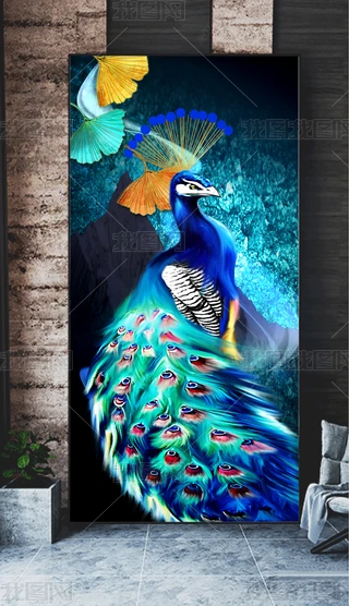 珐琅彩山水装饰画图片大全-珐琅彩山水装饰画背景图片-我图网