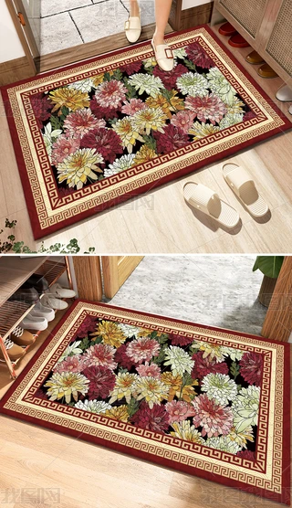 菊花圖 张同曾菊花图设计图__绘画书法_文化艺术_设计图库_昵图网