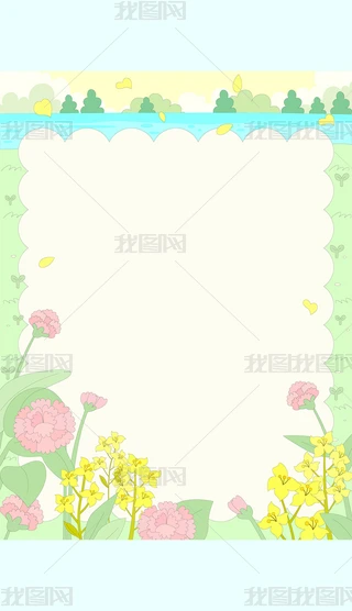 花草边框专题模板-花草边框图片素材下载-我图网