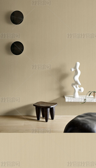 ��Ȼ��������ɫľ�����Ʊ���ǽ