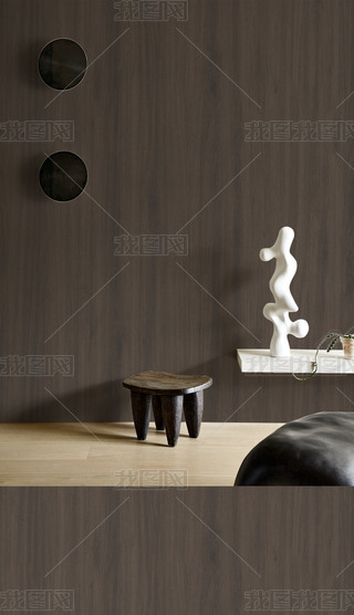 ��Ȼ����ľ�ƺڿ�ɫ����ǽ