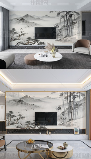 ����ʽˮī���ӱ���ǽ����ɽˮװ�λ�