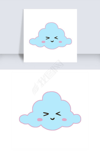 可爱云朵手绘云朵下雨云朵底纹云朵素材云朵psd白云朵朵云朵图形微笑