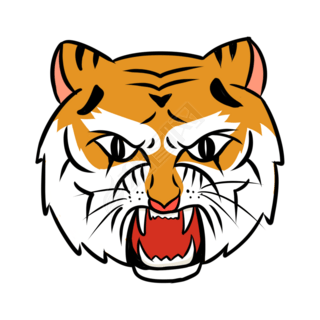 霸气2022老虎贴纸
