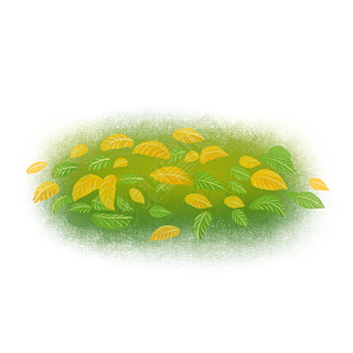 落叶堆简笔画专题模板-落叶堆简笔画图片素材下载-我图网