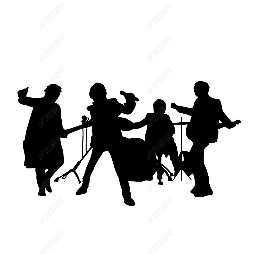 演唱会乐队剪影