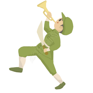 冲锋号角八一建军节人物