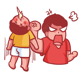 打架打人狠揍打飞人