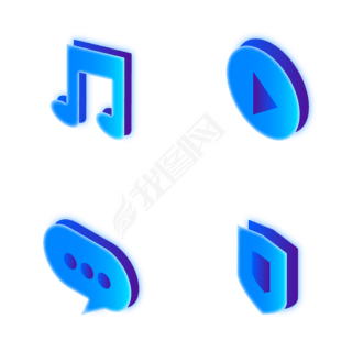 25d音乐播放器对话框图标
