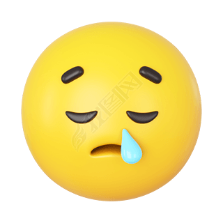 3dc4d立体流鼻涕黄人表情包