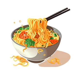 面条艺术专题模板