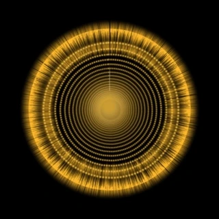 金色能量光环光圈游戏魔法阵特效光效光动图gif