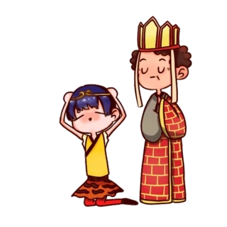 唐僧念经孙悟空被催婚念咒表情包动图gif