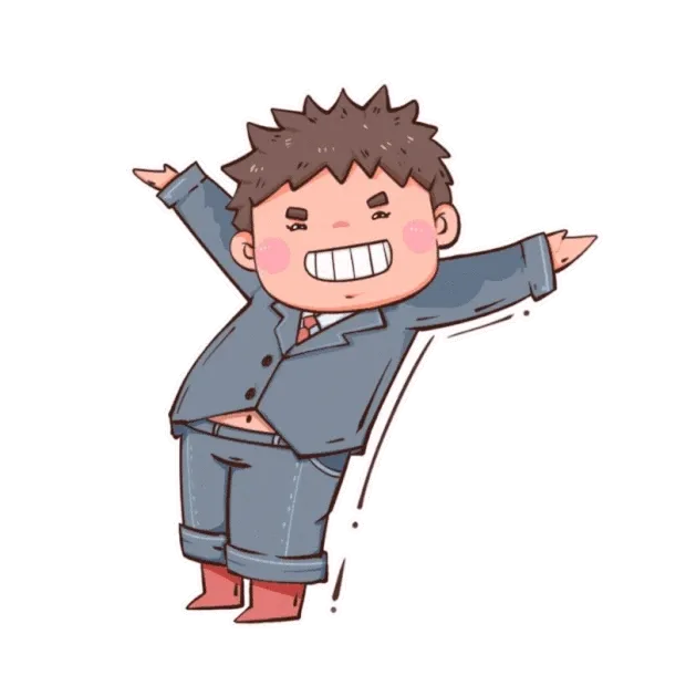 劳动节五一51工作使我快乐可爱打工人打工仔表情包动图gif