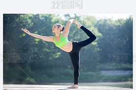 Natarajasana pose