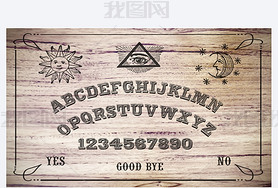 Ouija Board. 