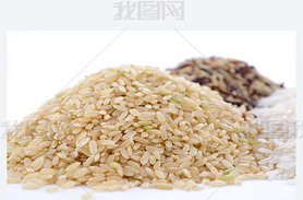 Raw gluten-free rice cereal ingredient.