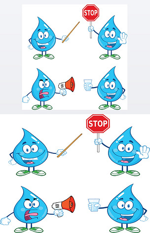 水放的卡通人物.集的集合 5