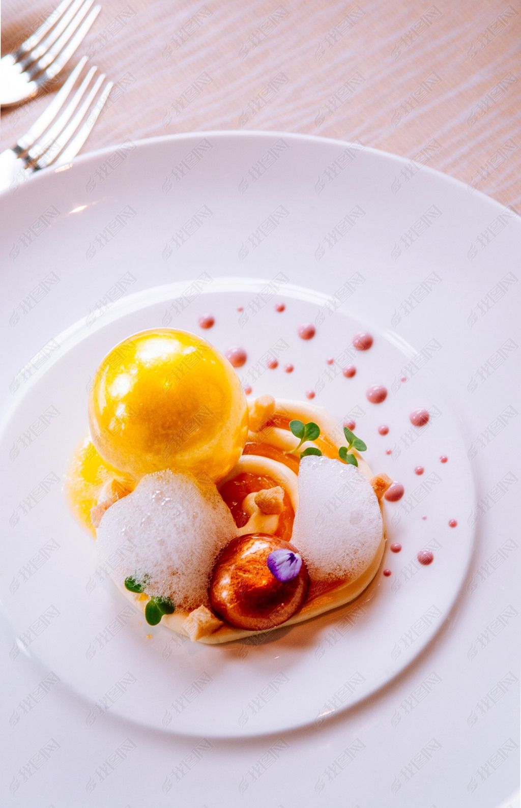 分子美食创意现代烹饪,美丽创意食品装饰理念