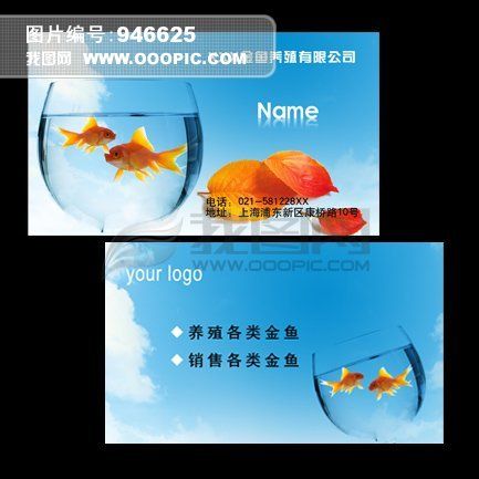 原创养殖类名片