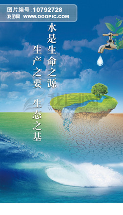 珍惜水资源水是生命之源