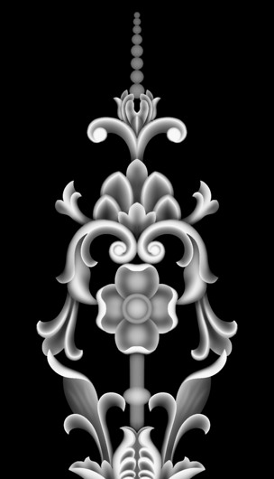 精品大洋花灰度图灰度图欧式洋花