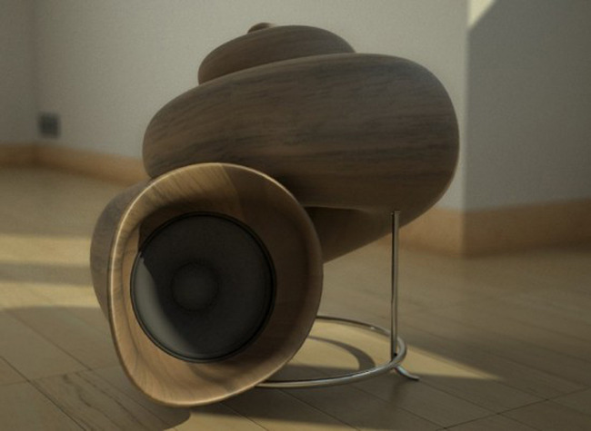 海螺音响模型设计图下载(图片1.00mb)_其他模型库_其他模型-我图网