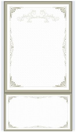 各类证书边框防伪底纹花纹花边设计矢量模板