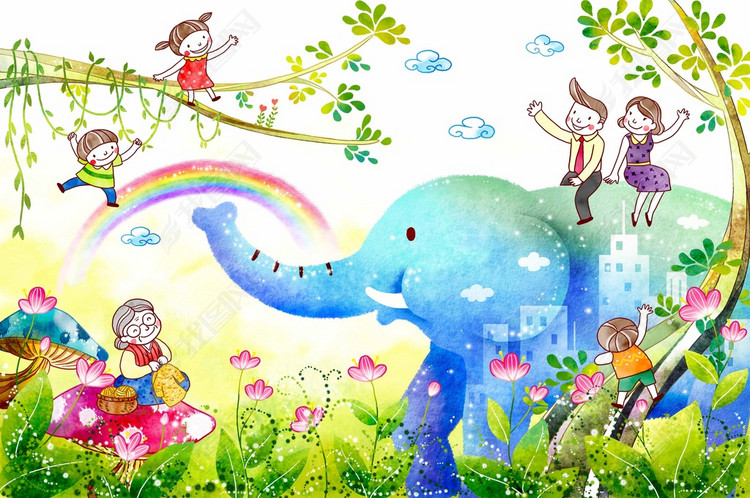 幼儿园画报图片设计素材_高清psd模板下载(6