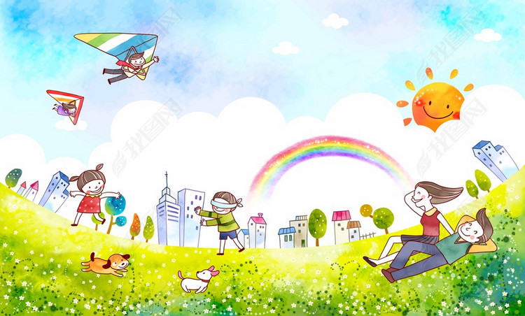 幼儿园画报图片设计素材_高清psd模板下载(2