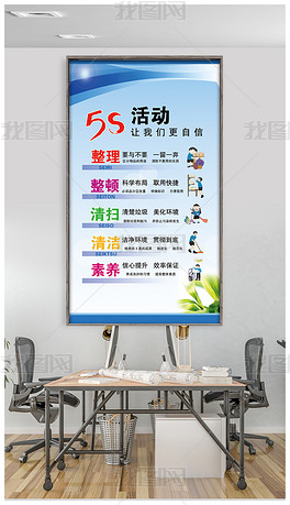5s活动企业文化展板海报设计